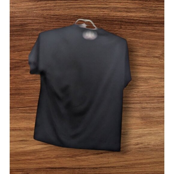 Under Armour Mens Black Short Sleeve Athletic T-Shirt Size L Polyester - Picture 2 of 7
